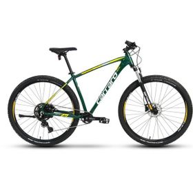Carraro Daytona 909 9-V HD Koyu Yeşil Sarı Beyaz 52 cm Dağ Bisikleti
