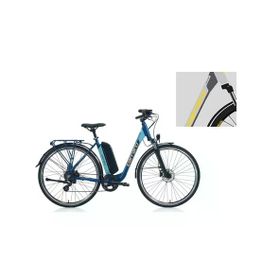 Carraro E-Line Ecomfort 2.1 470H HD 28 Jant 7 Vites Mat Storm Gri Antrasit Sarı Unisex Şehir Bisikleti