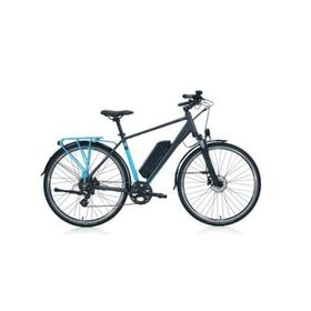 Carraro E-Line Elife 2.1 470H HD 28 Jant 7 Vites Mat Antrasit-Mavi-Siyah Erkek Şehir Bisikleti