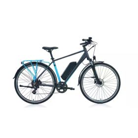 Carraro E-Line Elife 2.1 470H HD 28 Jant 7 Vites Mat Antrasit-Mavi-Siyah Erkek Şehir Bisikleti