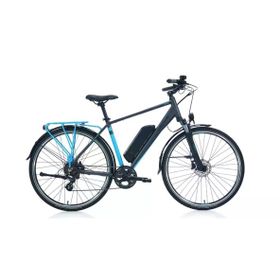 Carraro E-Line Elife 2.1 470H HD 28 Jant 7 Vites Mat Antrasit-Mavi-Siyah Erkek Şehir Bisikleti