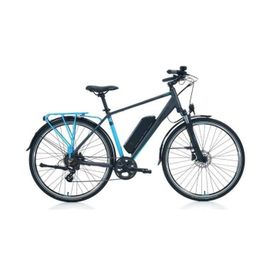 Carraro E-Line Elife 2.1 470H HD 28 Jant 7 Vites Mat Antrasit-Mavi-Siyah Erkek Şehir Bisikleti