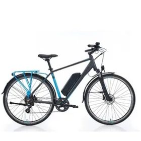 Carraro Elife Mat Antrasit-Mavi-Siyah 52 cm 7-V HD Elektrikli Şehir Bisikleti