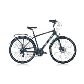 Carraro Elite 706 520H HD 28 Jant 21 Vites Mat Siyah Gri Krom Erkek Şehir Bisikleti