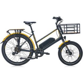 Carraro Elorry Mat Siyah Sarı Gri Elektrikli Bisiklet