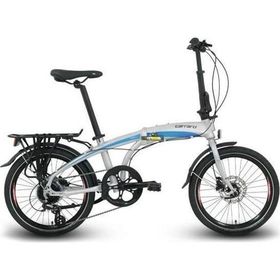 Carraro Flexi 108 HD 320H V 20 Jant 8 Vites Gümüş Turkuaz Bukalemun Siyah Kırmızı Katlanır Bisiklet