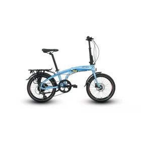 Carraro Flexi 108 HD 320H V 20 Jant 8 Vites Mavi Yeşil Bukalemun Siyah Kırmızı Katlanır Bisiklet