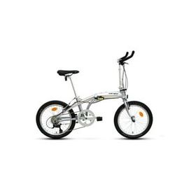 Carraro Flexi Argento 320H V 20 Jant 9 Vites Gümüş Krom Kırmızı Katlanır Bisiklet