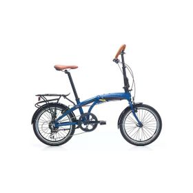 Carraro Flexi Comfort V Fren 8 Vites 20 Jant Mat Navy Mavi Parlak Siyah 32 Kadro Katlanır Bisiklet