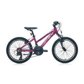 Carraro Force 201 250H V 20 Jant 21 Vites Mat Mürdüm Pembe Kız Çocuk Bisikleti