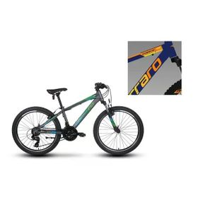 Carraro Force 400 325H 21 Vites VB 24 Jant Mat Petrol Kırmızı Turuncu Dağ Bisikleti
