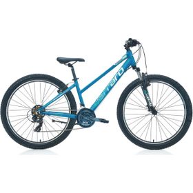 Carraro Force 701 27.5 Jant 21 Vites 43 cm V-Fren Mat Turkuaz Beyaz Siyah Krom Dağ Bisikleti