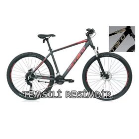 Carraro Force 750 Hd 27,5 Jant 24 Vites 38 cm Kadro Mat Antrasit Gri Kırmızı Dağ Bisikleti