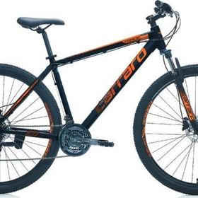 Carraro Force 920 520H HD Fren 29 Jant 21 Vites Mat Siyah Turuncu Gümüş Dağ Bisikleti