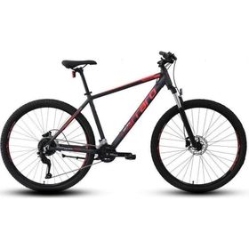 Carraro Force 970C 480H HD 29 Jant 18 Vites Mat Antrasit Kırmızı Gümüş Erkek Dağ Bisikleti