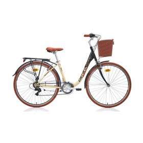 Carraro Juliana 28 V Fren 7 Vites 28 Jant Siyah Bej Kahve 43 Kadro Şehir Bisikleti