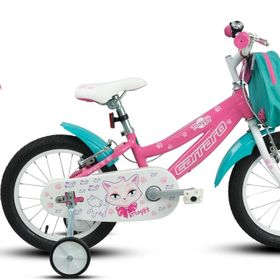 Carraro Moggy 12 Alüminyum Kadro 12 Jant Pembe Beyaz Turkuaz Kız Çocuk Bisikleti