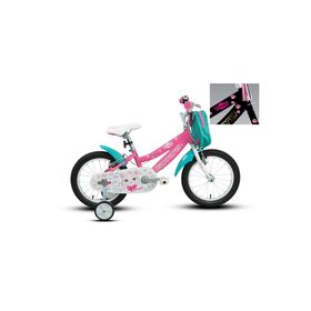 Carraro Moggy 16 Jant Vitessiz Pembe Beyaz Turkuaz Çocuk Bisikleti