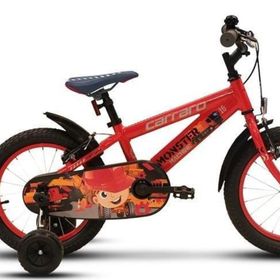 Carraro Monster 220H V 16 Jant Kırmızı Gri Siyah Erkek Çocuk Bisikleti