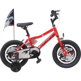 Carraro Red Eagle Alüminyum Kadro 16 Jant Siyah Kırmızı Gümüş Çocuk Bisikleti