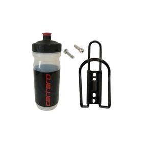 Carraro Siyah 600 ml Matara ve Matara Kafesi Seti
