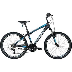 Carraro Speed 240 V Fren 24 Jant 21 Vites 36 cm Mat Siyah Mavi Koyu Mavi Dağ Bisikleti