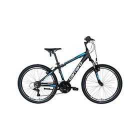 Carraro Speed 240 V Fren 24 Jant 21 Vites 36 cm Mat Siyah Mavi Koyu Mavi Dağ Bisikleti