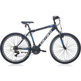 Carraro Speed 260 26 Jant 21 Vites 46 cm Mat Siyah Mavi Dağ Bisikleti