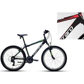 Carraro Speed 260 360H V 26 Jant 21 Vites Mat Siyah Kırmızı Koyu Kırmızı Dağ Bisikleti