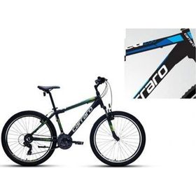Carraro Speed 260 V 26 Jant 21 Vites 36 cm Mat Siyah Mavi Koyu Mavi Dağ Bisikleti