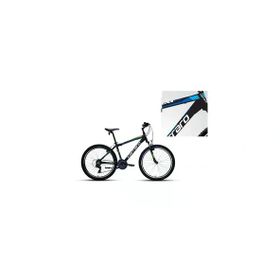 Carraro Speed 260 V 26 Jant 21 Vites 36 cm Mat Siyah Mavi Koyu Mavi Dağ Bisikleti