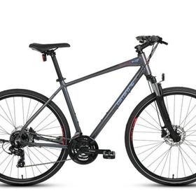 Carraro Sportive 223 508H HD 28 Jant 21 Vites 46 cm Antrasit Kırmızı Açık Mavi Erkek Şehir Bisikleti