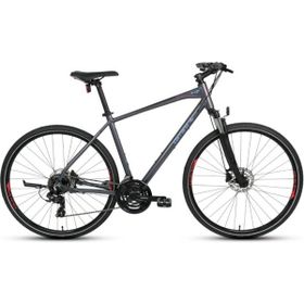 Carraro Sportive 223 508H HD 28 Jant 21 Vites 46 cm Antrasit Kırmızı Açık Mavi Erkek Şehir Bisikleti