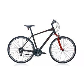 Carraro Sportive 224 24 Vites 28 Jant 56 cm V Fren Siyah Kırmızı Erkek Şehir Bisikleti