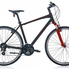 Carraro Sportive 224 24 Vites 28 Jant 56 cm V Fren Siyah Kırmızı Erkek Şehir Bisikleti