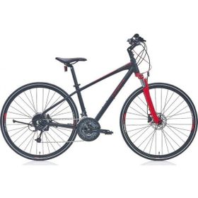 Carraro Sportive 227 28 Jant 46 Mat Siyah Kırmızı Gümüş Şehir Tur Bisikleti