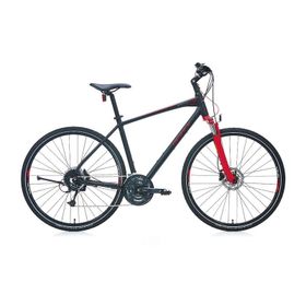 Carraro Sportive 227 HD 27 Vites 28 Jant Siyah Kırmızı Gümüş Bisiklet
