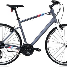 Carraro Sportive 327 V Fren 27 Vites 28 Jant 52 Kadro Mat Antrasit Gümüş Mavi Şehir Bisikleti