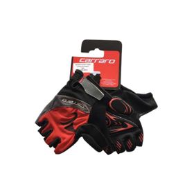 Carraro V7 Kırmızı Kısa Parmak Eldiven