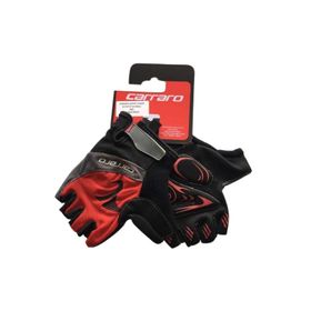 Carraro V7 Kırmızı Kısa Parmak Eldiven
