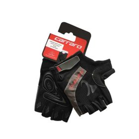 Carraro V7 Siyah Kısa Parmak Eldiven