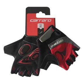 Carraro V7A Kısa Parmak Kırmızı Bisiklet Eldiveni