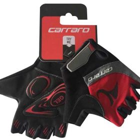 Carraro V7A Kısa Parmak Kırmızı Bisiklet Eldiveni