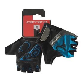 Carraro V7B Kısa Parmak Mavi Bisiklet Eldiveni