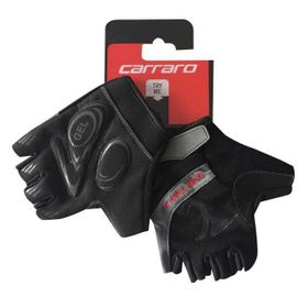 Carraro V7E Kısa Parmak Siyah Bisiklet Eldiveni