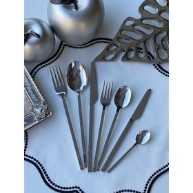 Carre Silver 42 Parça Çatal Bıçak Kaşık Takımı