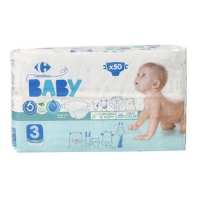 Carrefour Baby No:3 Midi 50 Adet Bebek Bezi