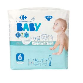 Carrefour Baby No:6 XLarge 28 Adet Bebek Bezi