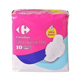 Carrefour Ultra Normal 10'lu Hijyenik Ped