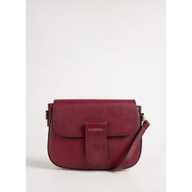 Carrera Carbyn 03 Vtz Bordo Kadın Deri Çapraz Çanta